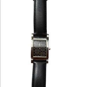Vintage Coach Logo Ladies Leather Watch